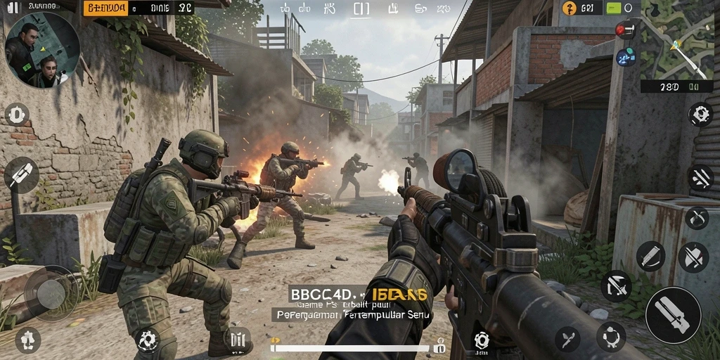 Gameplay mendebarkan di BBCA4D dengan grafis memukau.