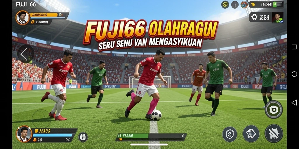Tampilan menakjubkan dari gameplay olahraga FUJI66.