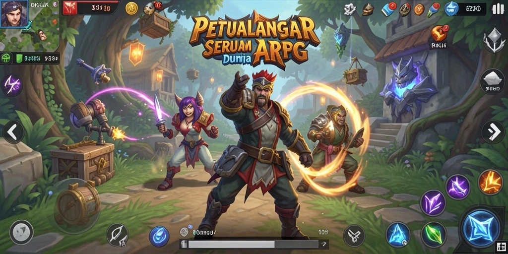 Gameplay seru dan menantang di dunia ARPG.