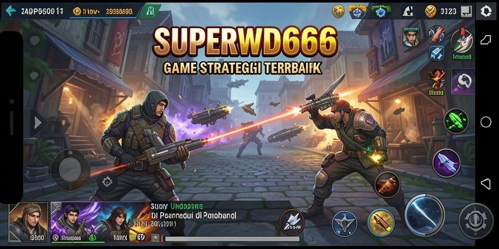 Gameplay mendalam SUPERWD666 dengan pertempuran strategi yang seru.