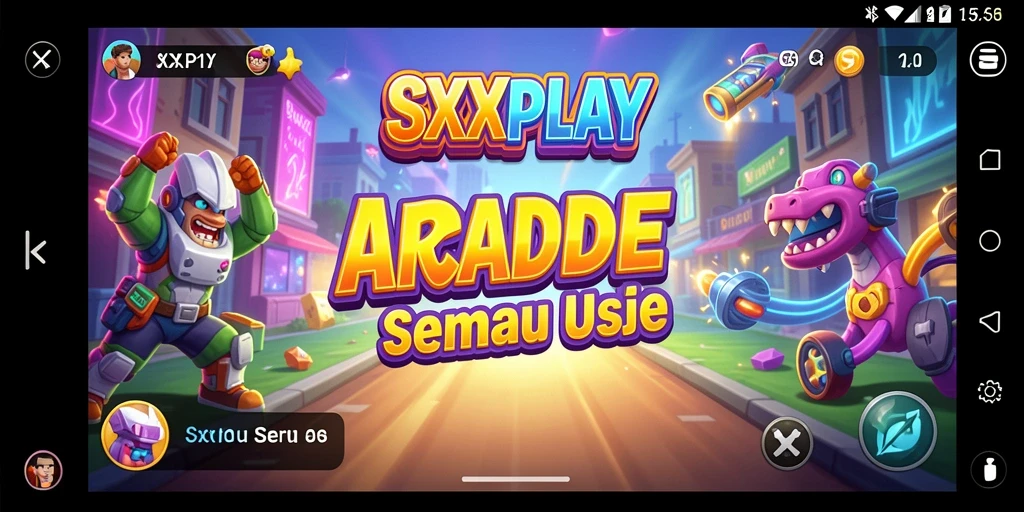 Screenshot SXXPLAY menampilkan keseruan gameplay Arcade yang penuh aksi.